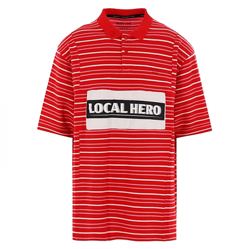 마틴로즈 MARTINEROSE 스트롱보우 오버숏 슬리브 폴로