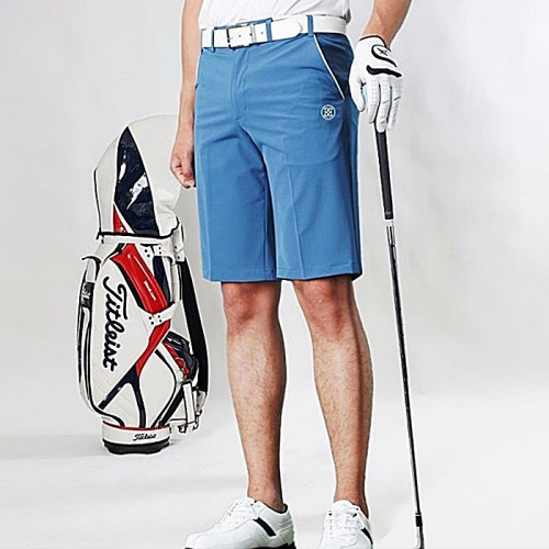 지포어 G/FORE 사선 투어 하프팬츠