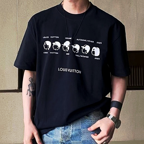 LOUIS VUITTON 페이스 반팔 티셔츠