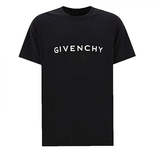 GIVENCHY 레터링로고 반팔 티셔츠