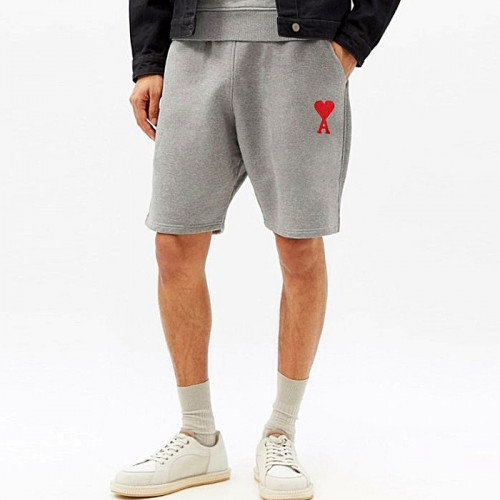 AMI 레드하트 하프 팬츠