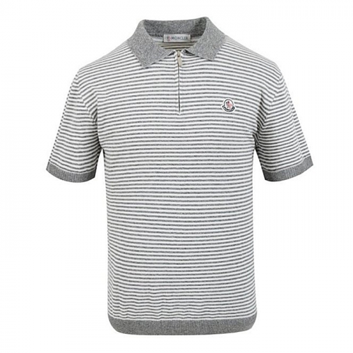 몽클*어 MONCLER 단가라 지퍼 카라 니트