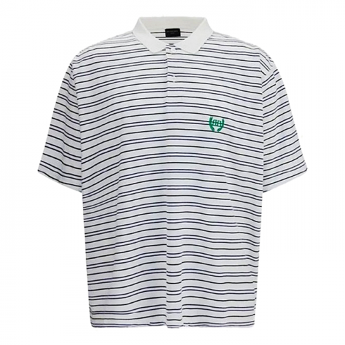 BALENCIAGA 로렐 스트라이프 숏슬리브 폴로