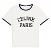 CELINE 코튼 저지 레귤러 티셔츠 - 박보검착용