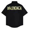 BALENCIAGA 테이프 타입 숏슬리브 셔츠