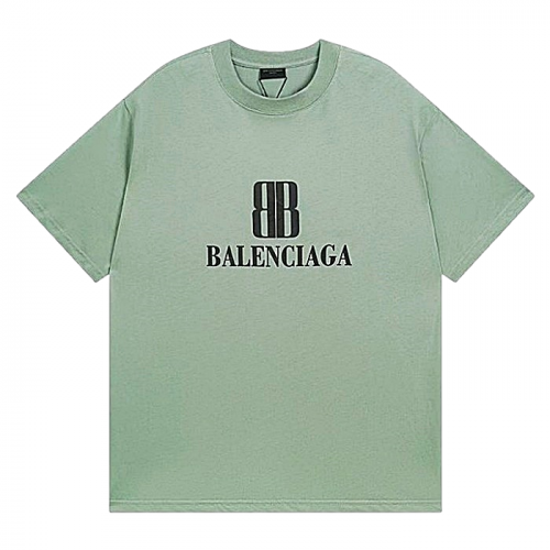 발렌시*가 BALENCIAGA BB 로고 반팔티셔츠