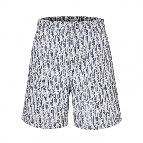 DIOR 쟈카드 오블리크 버뮤다 데님쇼츠