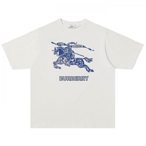 BURBERRY 블루 이케이디 티셔츠