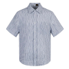 로에베 LOEWE 웨이비 스트라이프 숏슬리브 셔츠