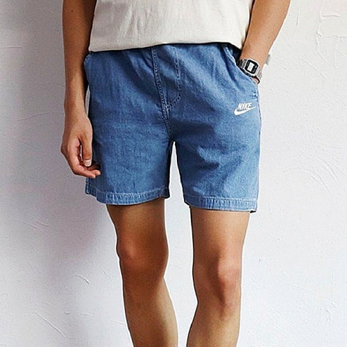 나이키 NIKE 데님 밴딩 반바지