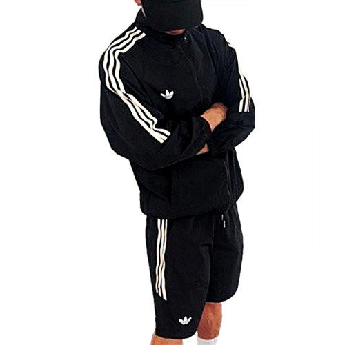 아디다스 ADIDAS 나일론 바람막이 트레이닝 셋업 SET