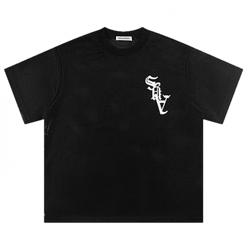 ASKYURSELF 넘버드 메쉬 티셔츠