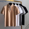 MONCLER 카라 백삼선 반팔 카라티셔츠
