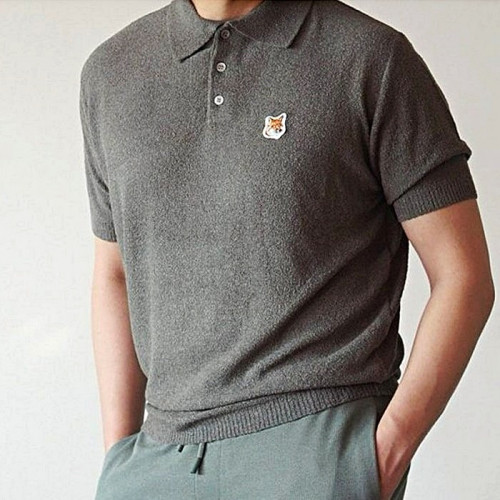 메종키츠네 MAISON KITSUNE 타월지 카라니트