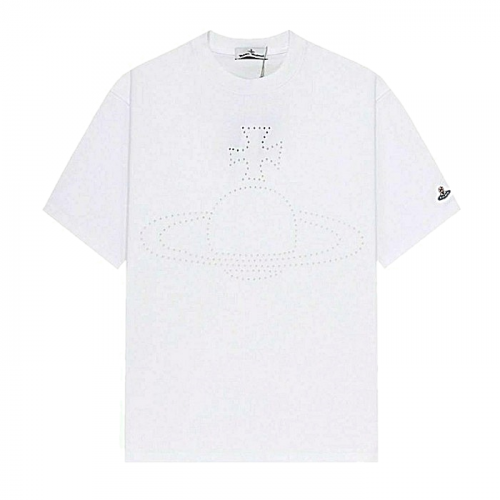 비비안 Vivienne Westwood 펀칭 로고 티셔츠