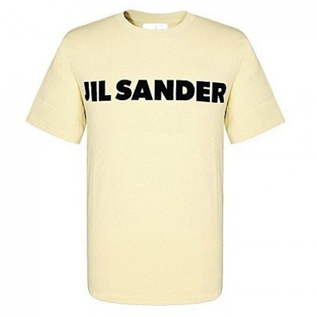 질샌더 로고 프린트 라운드