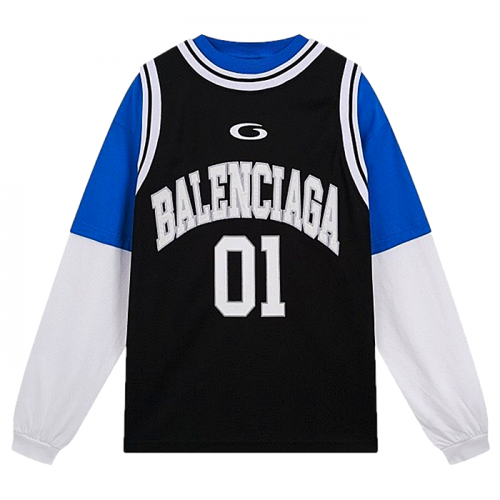 BALENCIAGA 바스켓볼시리즈 레이어롱 슬리브