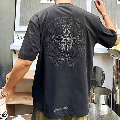 Chrome hearts 십자가 시그니처 로고 티셔츠