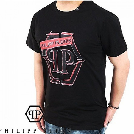 PHILIPP PLEIN 스케치 프린팅 실켓 티셔츠