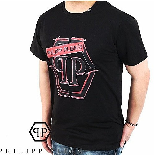 PHILIPP PLEIN 스케치 프린팅 실켓 티셔츠