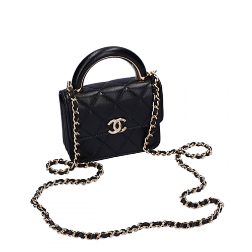 샤넬 CHANEL 미니체인 탑핸들