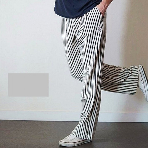 MONCLER 스트라이프 밴딩 팬츠