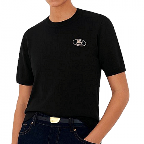 BURBERRY 나이트 스탬프 자수 니트 - woman