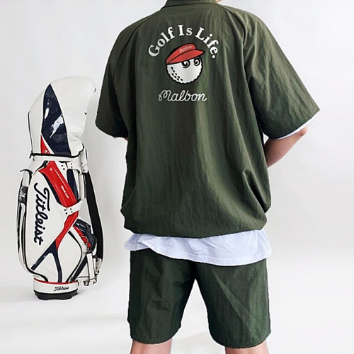 말본 MALBON 아노락 반바지 셋업 SET