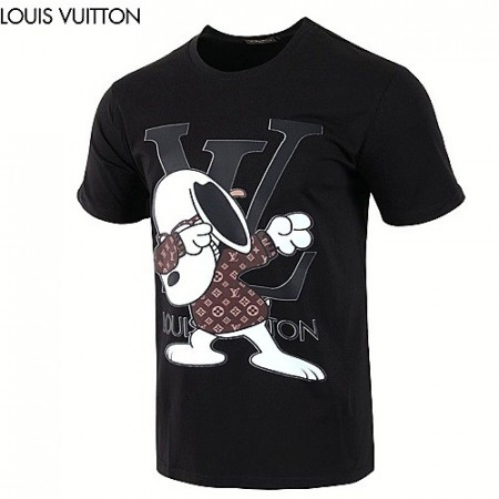 LOUIS VUITTON 모노그램 스누피 실켓 티셔츠