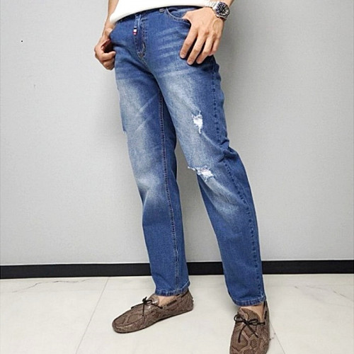 톰브*운 아이스 구제 청바지