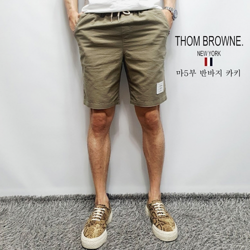 THOME BROWNE 마 5부 슬랙스 반바지