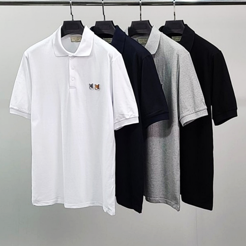 MAISON KITSUNE 더블폭스 PK 반팔 카라티