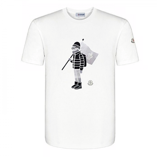 MONCLER 맨깃발 반팔 티셔츠