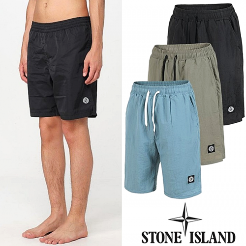 STONE ISLAND 나일론메탈 보드숏 스윔팬츠