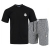 몽클레어 MONCLER 시어링 로고 반팔 & 우븐 반바지 셋업