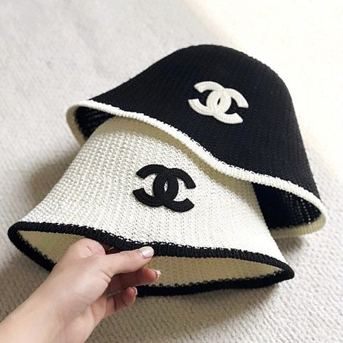 샤넬 CHANEL 투톤 버킷햇