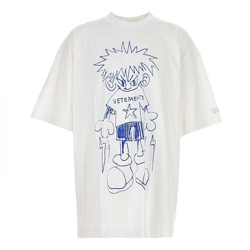 VETEMENTS 스크리블드틴 티셔츠