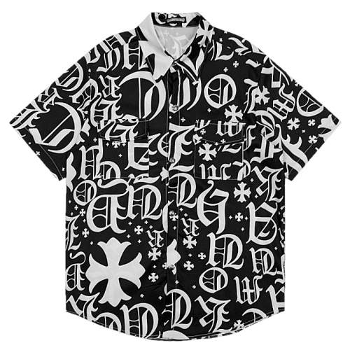 Chrome hearts 세메터리드 숏슬리브 셔츠