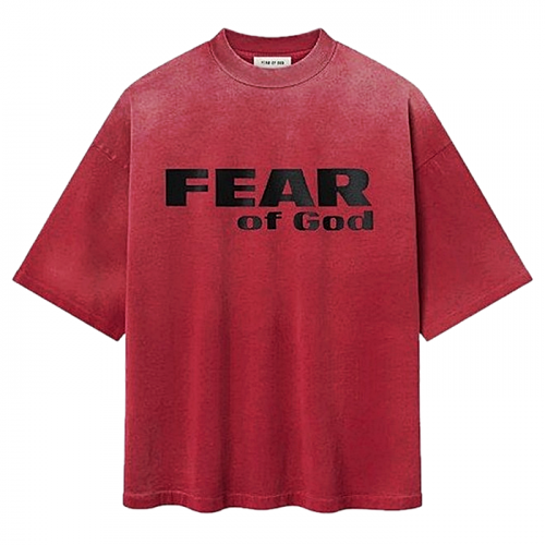 FEAR OF GOD 피어이즈곤 페이드 티셔츠
