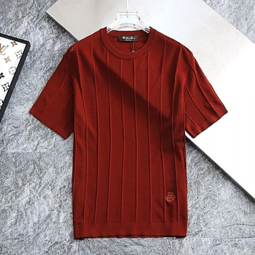 Loro Piana 세로라인 클래식로고 라운드 니트