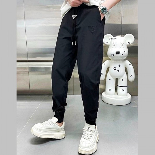 PRADA 포켓 로고 조거팬츠