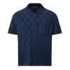LOUIS VUITTON 프렌치 다미에 테리 숏슬리브 셔츠