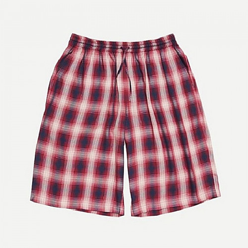 Acne Studios 앙상블 체크드 릴렉스 쇼츠