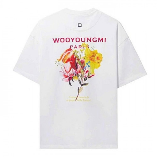 WOOYOUNGMI 칵테일 플라워 티셔츠