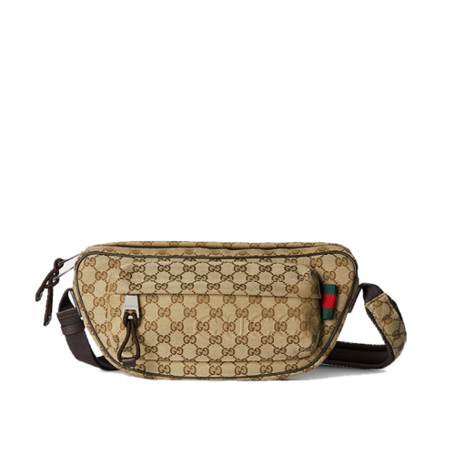 GUCCI GG 캔버스 라지 슬링백