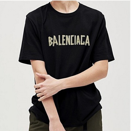 발렌시*가 마커 레터링 티셔츠