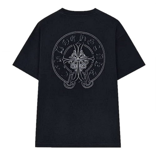 Chrome hearts 피그먼트 워싱 트리플 크로스 티셔츠