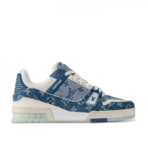 LOUIS VUITTON LV 트레이너 스니커즈 - 블루 데님