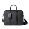 GUCCI GG 블랙 미디엄 브리프케이스