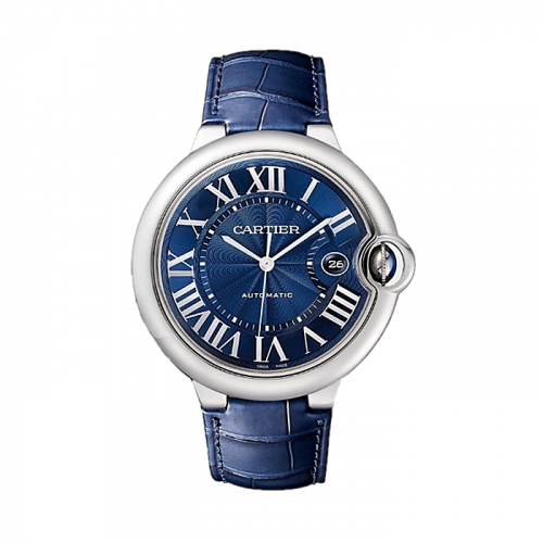 까르띠에 Cartier 발롱 블루 드 블루엘리게이터